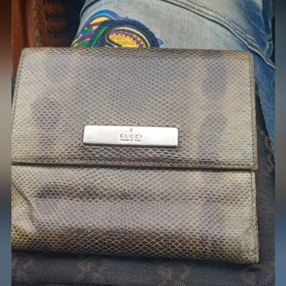 Gucci Snakeskin Men's Wallet